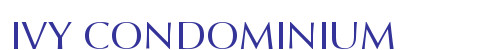IVY CONDOMINIUM