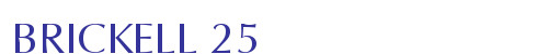BRICKELL 25