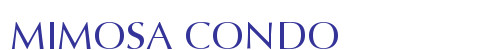 MIMOSA CONDO